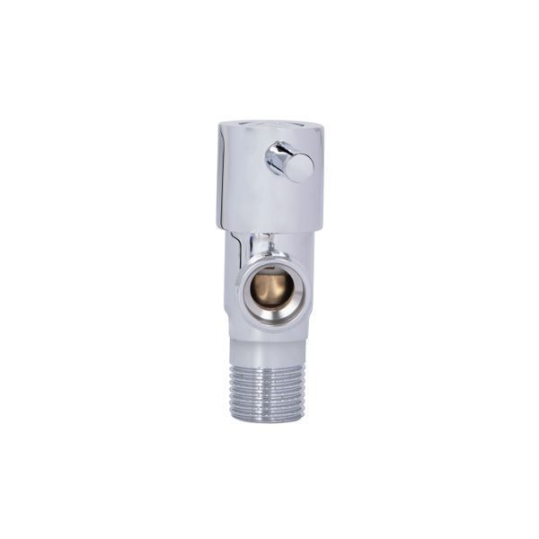 Кран кутовий Thermo Alliance Standart (ручка паличка) з керам.буксою 1/2"З х 1/2"З SF343W1515 SD00053527 фото