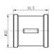 Муфта Thermo Alliance Forte 3/4" ВВ SF35620 SD00002560 фото 1