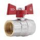 Кран кульовий Thermo Alliance Standart 3/4" ВР для води (метелик) SD602NW20PN40 SD00021324 фото 3