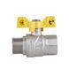 Кран кульовий Thermo Alliance Forte 1" ВЗ для газа (метелик) SF607G25 SD00010562 фото 2