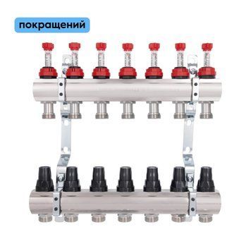Колектор з витратомірами Thermo Alliance Forte 1" 7 виходів SF001W7 SD00039946 фото