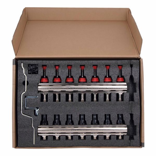 Колектор з витратомірами Thermo Alliance Forte 1" 7 виходів SF001W7 SD00039946 фото