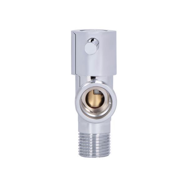 Кран кутовий Thermo Alliance Standart (ручка паличка) з керам.буксою 1/2"Н х 3/4"Н SF343W1520 SD00053530 фото