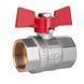 Кран шаровой Thermo Alliance Standart 1" ВР для воды (бабочка) SD602NW25PN40 SD00021325 фото 1
