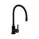 Смеситель для кухни Brinex Pure 015F3 с гибким изливом Black Matt BRIPUR015F3BLM SD00053185 фото 1