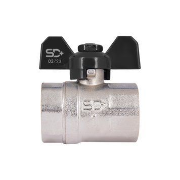 Кран кульовий Thermo Alliance Base 1" ВР для води (метелик) SD602W25 SD00002803 фото
