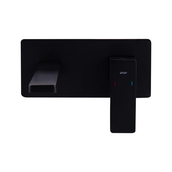 Смеситель для раковины Qtap Gemini скрытого монтажа QTGEM273BLM45694 Black Matt SD00051818 фото