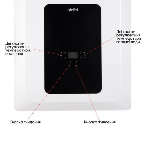 Котел газовый Airfel Elegant 24 кВт двухконтурный SD00051484 фото
