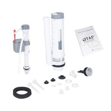 Унітаз підлоговий Qtap Grand Ultra Quiet безобідковий з сидінням Soft-close WHITE QT26228301W SD00052620 фото