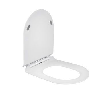 Сидіння для унітаза Qtap Presto з мікроліфтом Slim QT26991217AW SD00049379 фото