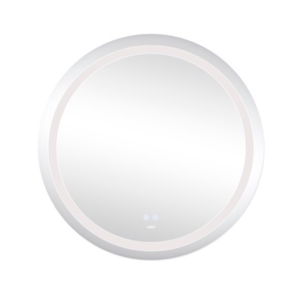 Зеркало Lidz Aria R800 с LED-подсветкой Touch, с антизапотеванием, с диммером, рег. яркости LD78LR800 SD00052338 фото