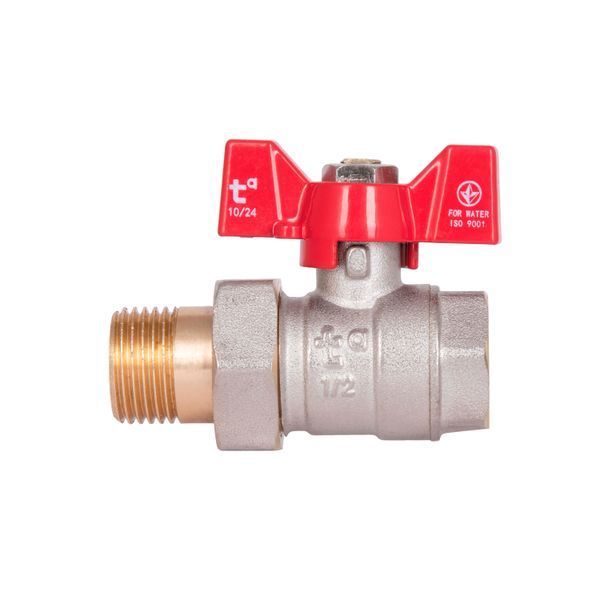 Кран кульовий "Американка" Thermo Alliance Standart прямий 1/2" ВЗ SD220W15 SD00005483 фото