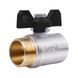 Кран кульовий Thermo Alliance Base 1" ВЗ для води (метелик) SD607W25 SD00002805 фото 3