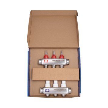 Колектор з витратомірами Thermo Alliance Standart 1" 3 виходи SD0043 SD00041502 фото