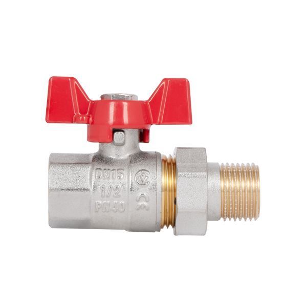 Кран кульовий "Американка" Thermo Alliance Standart 1/2" ВЗ прямий SD220NW15PN40 SD00021421 фото