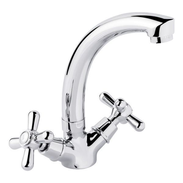 Смеситель для кухни Lidz Dominox 272 двухвентильный LDDOM272CRM35537 Chrome SD00041640 фото