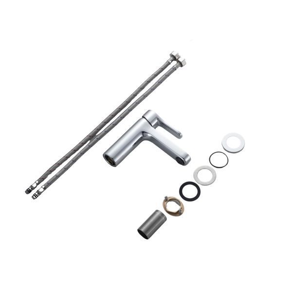 Змішувач латунний для раковини Lidz Astra 001F (k35) LDAST001FCRM48085 Chrome SD00054209 фото