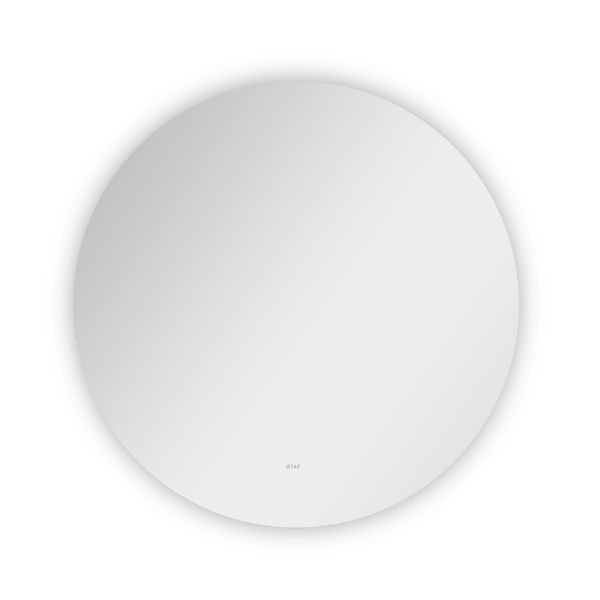 Дзеркало Qtap Taurus R800 з LED-підсвічуванням Touch, з антизапотіванням, з димером, рег. темп. кольору (3000-6500K) QT2478R807 SD00052315 фото