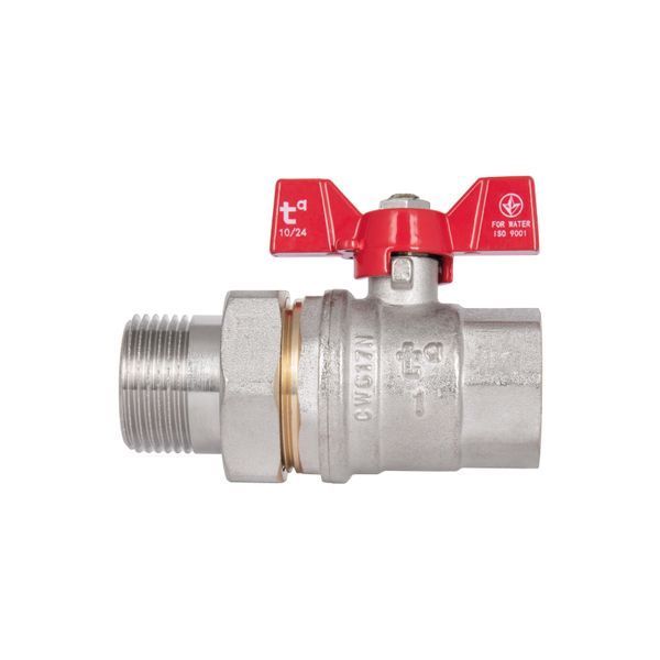 Кран кульовий "Американка" Thermo Alliance Standart 1" ВЗ прямий SD220W25 SD00021314 фото