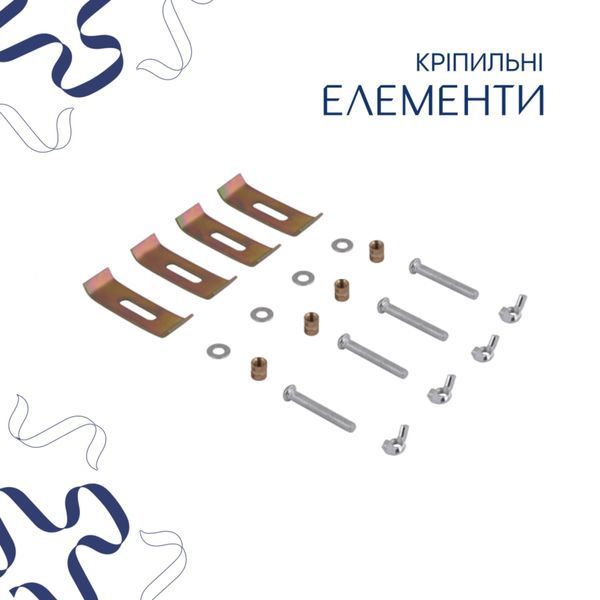 Комплект Qtap Stork: Раковина врезная прямоугольная 535x365x190 мм White + Донный клапан PU02O SD00053417 фото
