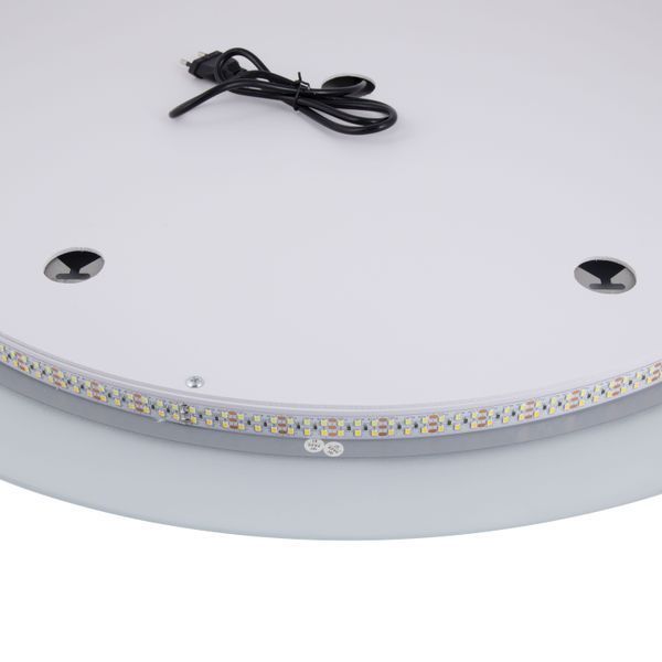 Дзеркало Qtap Taurus R800 з LED-підсвічуванням Touch, з антизапотіванням, з димером, рег. темп. кольору (3000-6500K) QT2478R807 SD00052315 фото