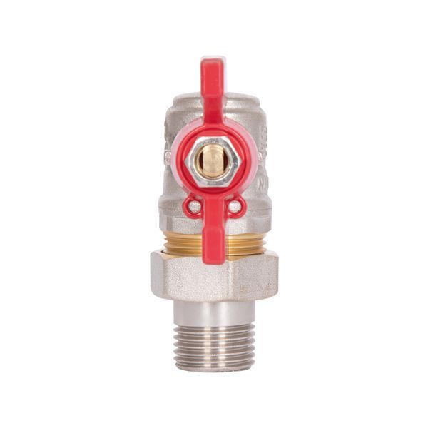 Кран кульовий "Американка" Thermo Alliance Standart кутовий 1/2" ВЗ SD222W15 SD00005696 фото
