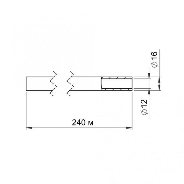 Труба для тёплого пола Thermo Alliance из сшитого полиэтилена PEX-a EVOH 16x2.0 мм (240 м) TAS00316240 SD00052616 фото