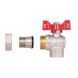 Кран кульовий "Американка" Thermo Alliance Standart кутовий 1/2" ВЗ SD222W15 SD00005696 фото 8