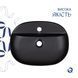 Комплект Qtap Scorpio: Раковина накладна овальна 500x380x120 мм Matt Black + Донний клапан PU03 SD00053436 фото 2