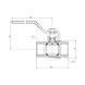 Кран шаровой Thermo Alliance Forte 1/2" ВР для газа (ручка) SF600G15 SD00010581 фото 5
