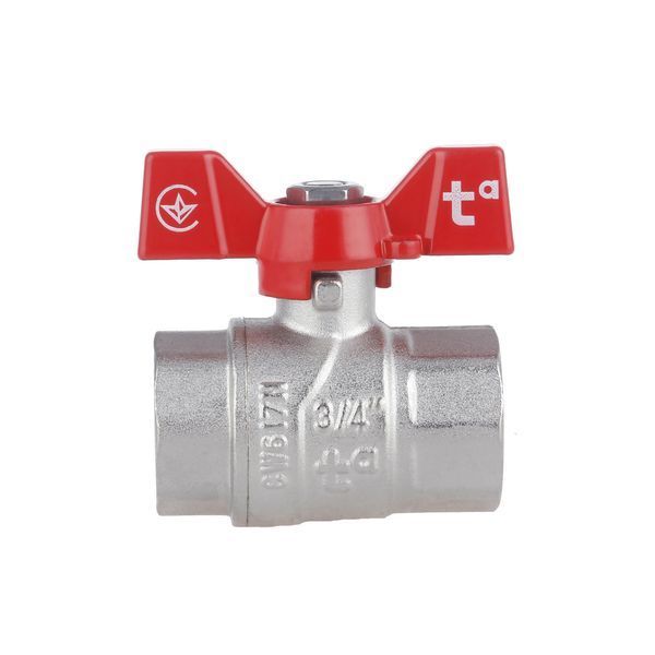 Кран кульовий SD Forte 3/4" ВР для води (метелик) SF602W20 SD00010567 фото