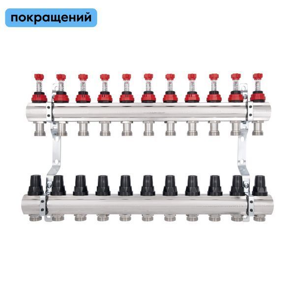 Колектор з витратомірами Thermo Alliance Forte 1" 11 виходів SF001W11 SD00039950 фото