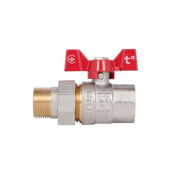 Кран кульовий "Американка" Thermo Alliance Standart 3/4" ВЗ прямий SD220NW20PN40 SD00021422 фото