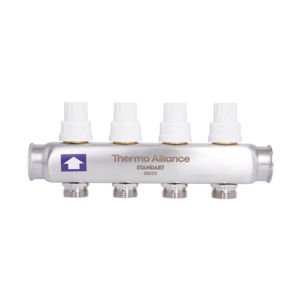 Колектор з витратомірами Thermo Alliance Standart 1" 4 виходи SD0044 SD00041503 фото