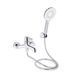 Смеситель для ванны Qtap Cardinal (c душевым гарнитуром) QTCAR259CRM45656 Chrome SD00051780 фото 1