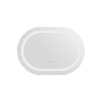 Дзеркало Qtap Gemini 600х800 з LED-підсвічуванням Touch, з антизапотіванням, з димером, рег. темп. кольору (3000-6500K) Reverse QT2578R6080 SD00052321 фото