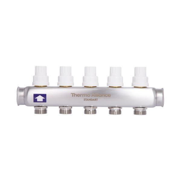 Колектор з витратомірами Thermo Alliance Standart 1" 5 виходи SD0045 SD00041504 фото