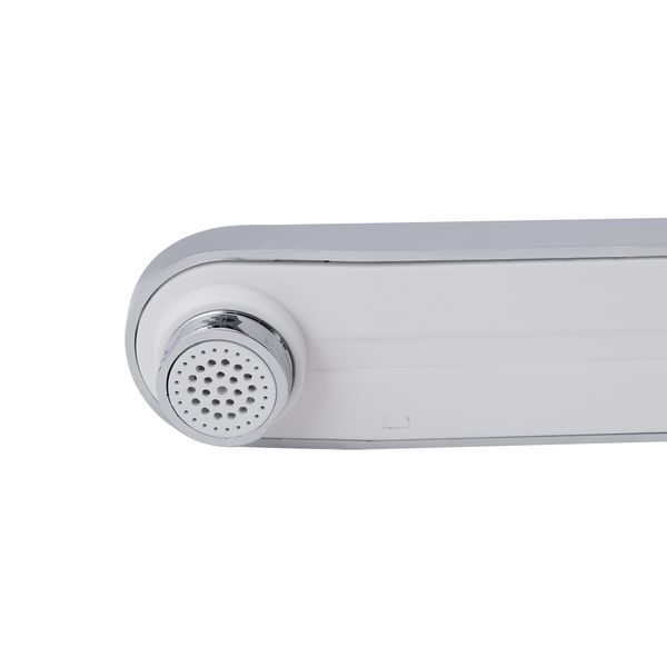 Проточний кран-водонагрівач кухонний для кухні Lidz Warm 061 LDWAR061WCR35431 White / Chrome SD00041535 фото