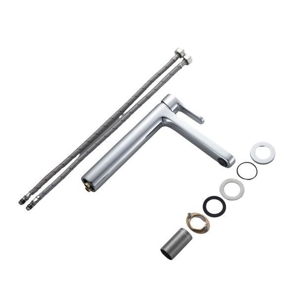 Смеситель латунный для раковины Lidz Astra 001FH высокий (k35) LDAST001FHCRM48090 Chrome SD00054214 фото
