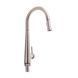 Смеситель для кухни Qtap Evicka с выдвижным изливом QTEVI91103UN Brushed Nickel PVD SD00042267 фото 3