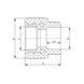 Муфта PPR Blue Ocean "Білий" 25х1/2" ВР SD00042194 фото 1