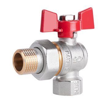 Кран кульовий "Американка" Thermo Alliance Standart 1/2" ВЗ кутовий SD222NW15PN40 SD00021424 фото