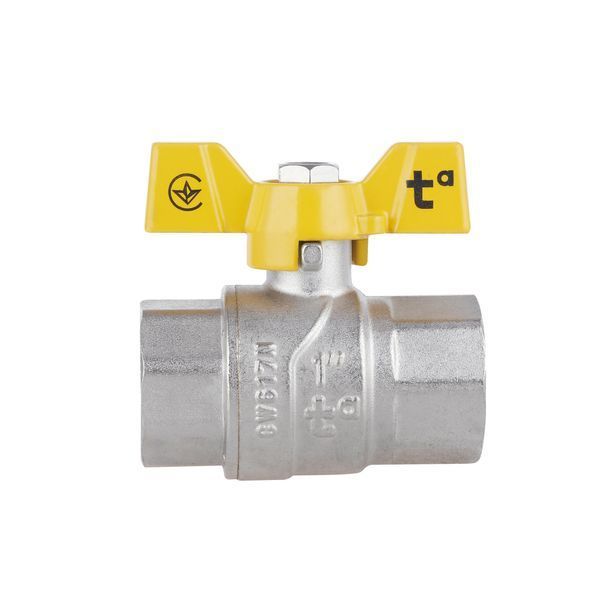 Кран кульовий Thermo Alliance Forte 1" ВР для газа (метелик) SF602G25 SD00010560 фото