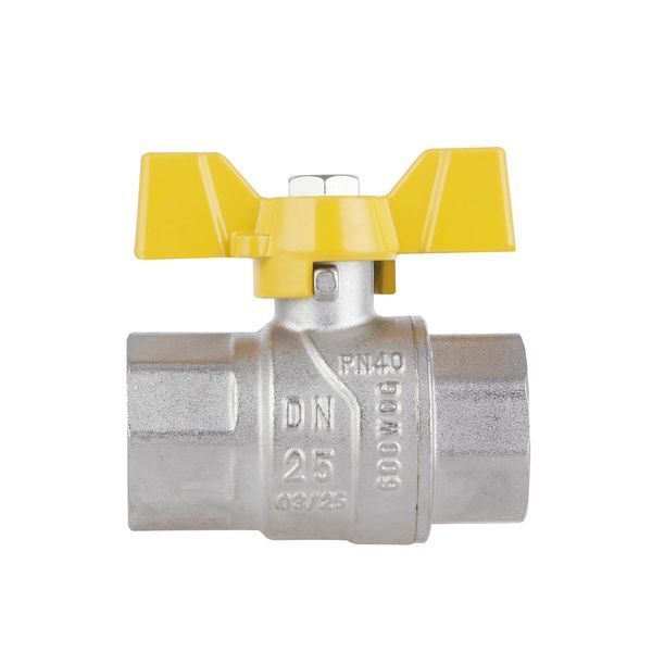 Кран кульовий Thermo Alliance Forte 1" ВР для газа (метелик) SF602G25 SD00010560 фото