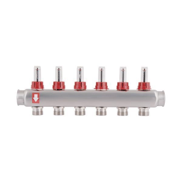 Колектор з витратомірами Thermo Alliance Standart 1" 6 виходів SD0046 SD00041505 фото