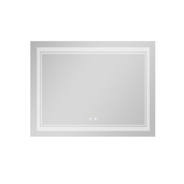 Дзеркало Qtap Cardinal 1000х700 з LED-підсвічуванням Touch, з антизапотіванням, з димером, рег. темп. кольору (3000-6500K) QT0478C10070 SD00052326 фото