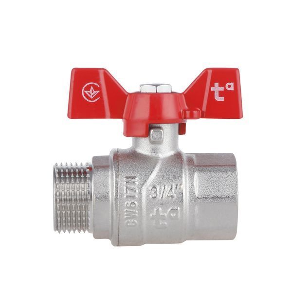 Кран кульовий Thermo Alliance Forte 3/4" ВЗ для води (метелик) SF607W20 SD00010569 фото