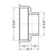 Перехідник Thermo Alliance Standart 3/4"х3/4" ВЗ SD4092020 SD00047839 фото 1