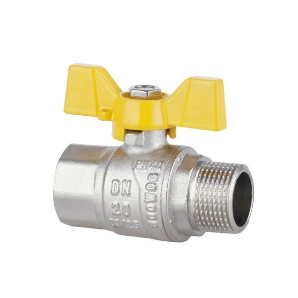Кран кульовий Thermo Alliance Forte 3/4" ВЗ для газа (метелик) SF607G20 SD00010570 фото