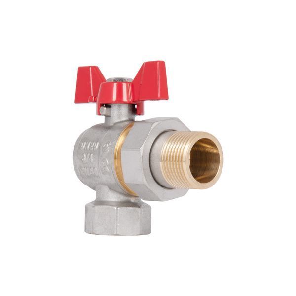 Кран кульовий "Американка" Thermo Alliance Standart 3/4" ВЗ кутовий SD222NW20PN40 SD00021425 фото